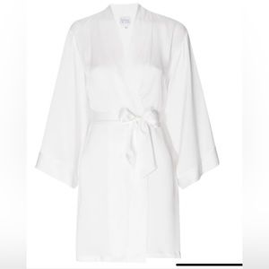 Helena Quinn Bridal Ivory Silk Robe